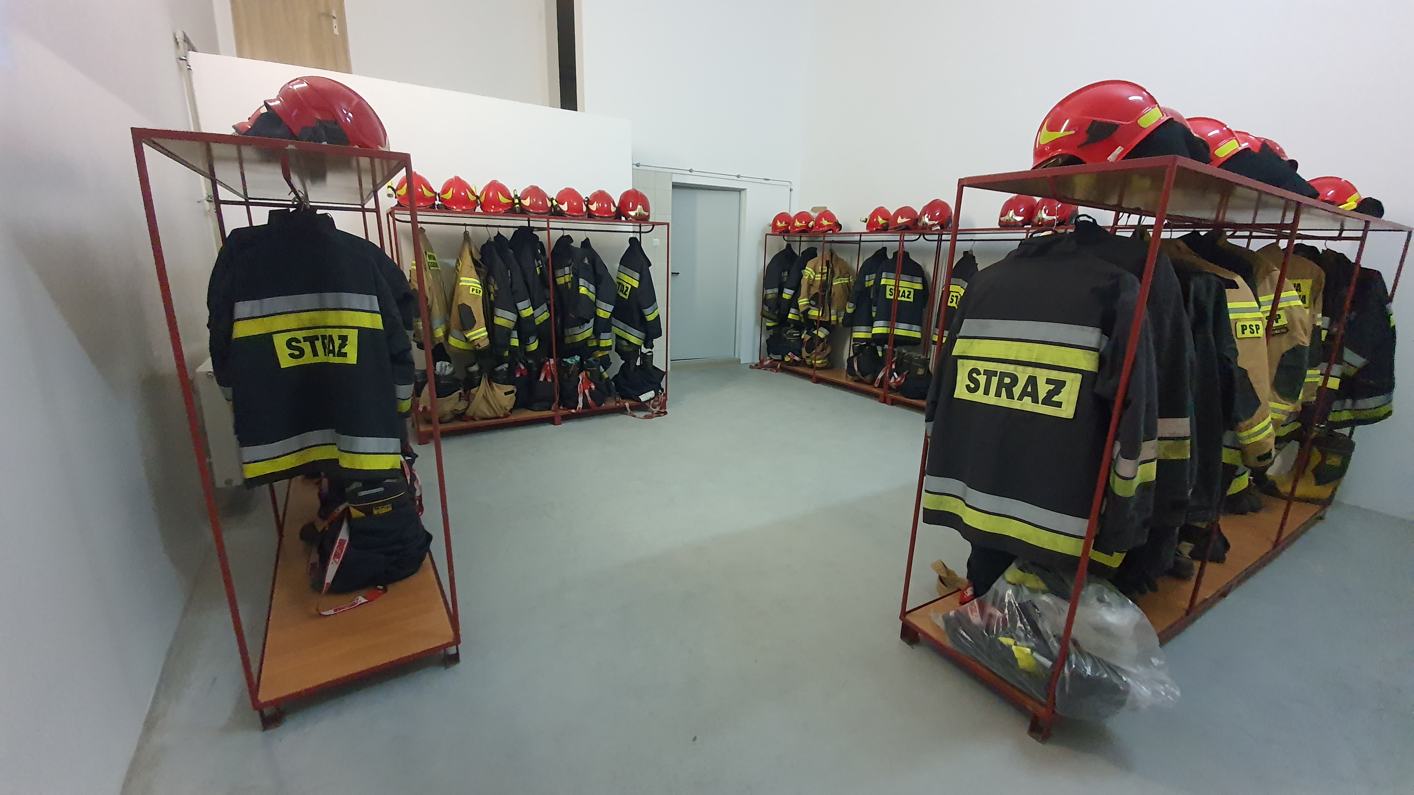 Szatnia ubrań specjalnych