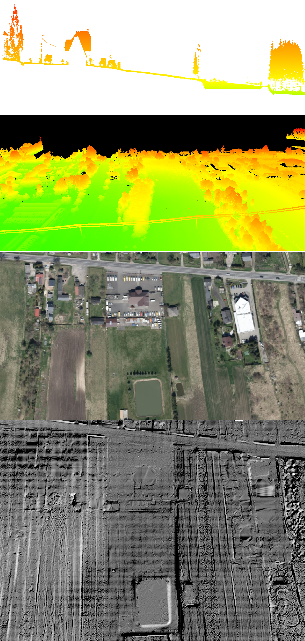 Ilustracja przedstawia dane fotogrametryczne
