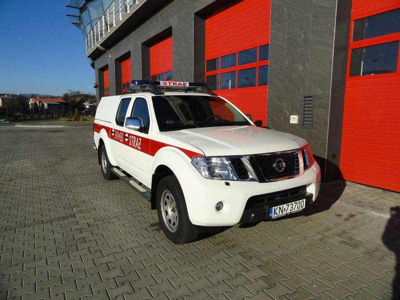 SLRRt NISSAN NAVARA 4X4 – samochód lekki, rozpoznawczo ratowniczy