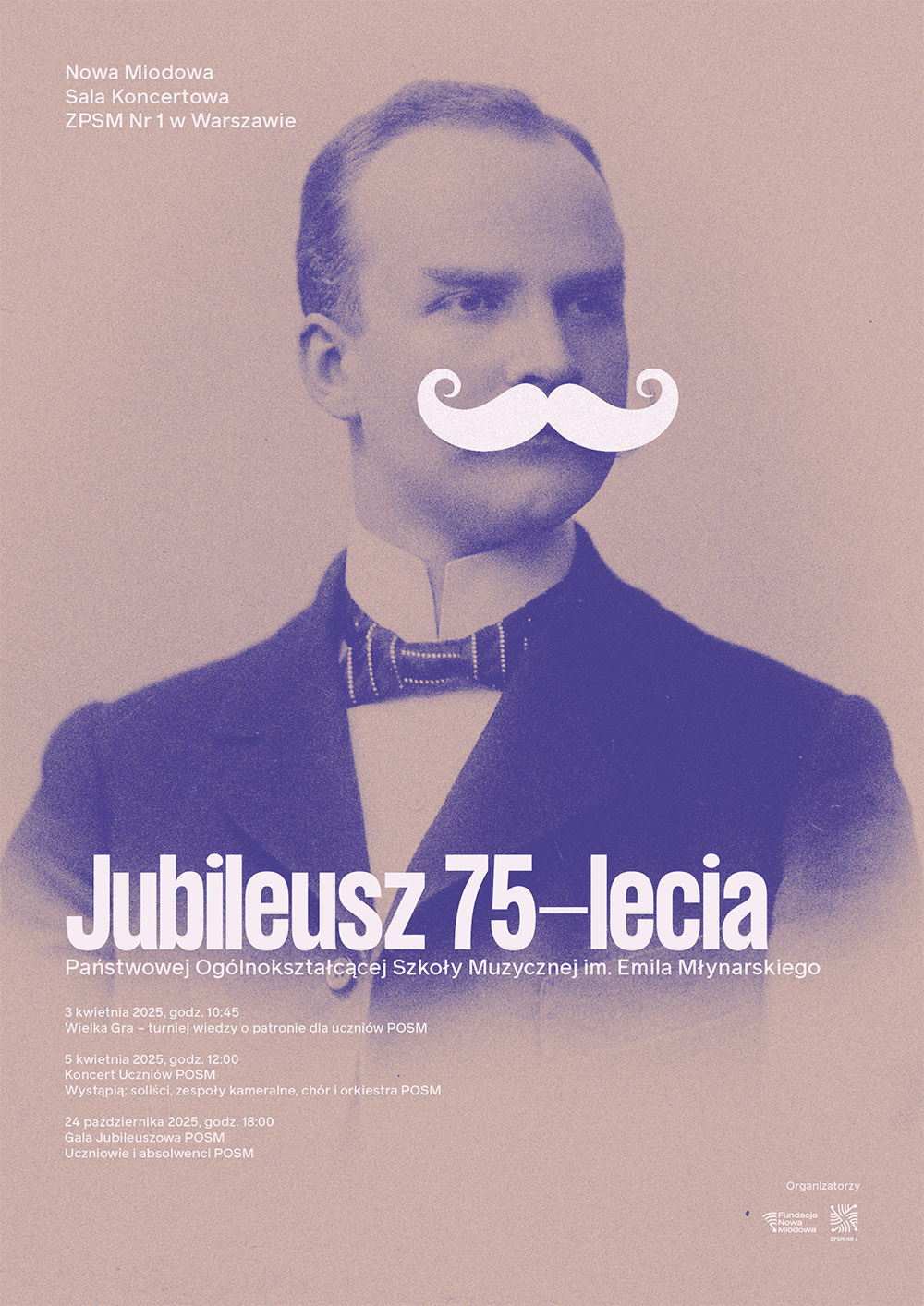 Plakat Jubileusz 75 POSM
