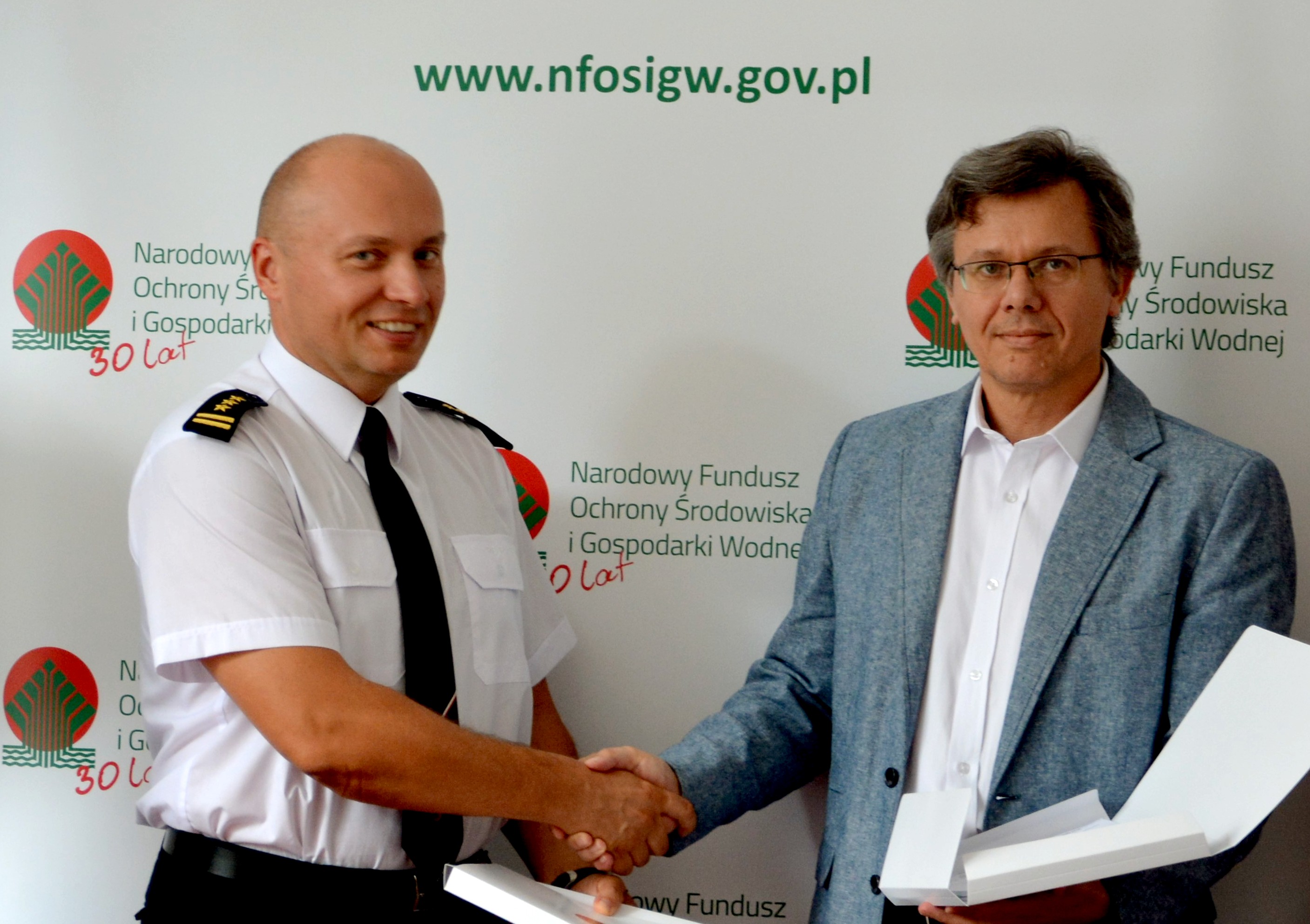 Podpisanie umowy o dofinansowanie termomodernizacji