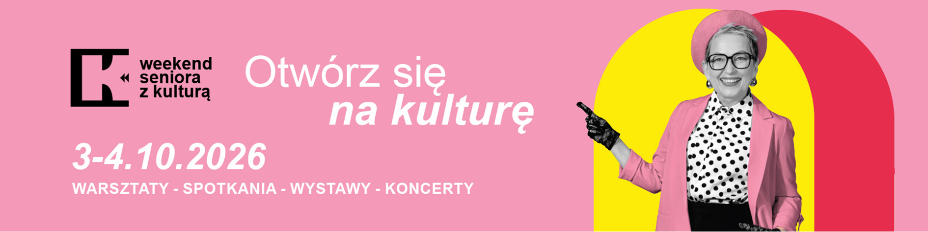 Oferta instytucji kultury - Weekend Seniora z Kulturą 2026