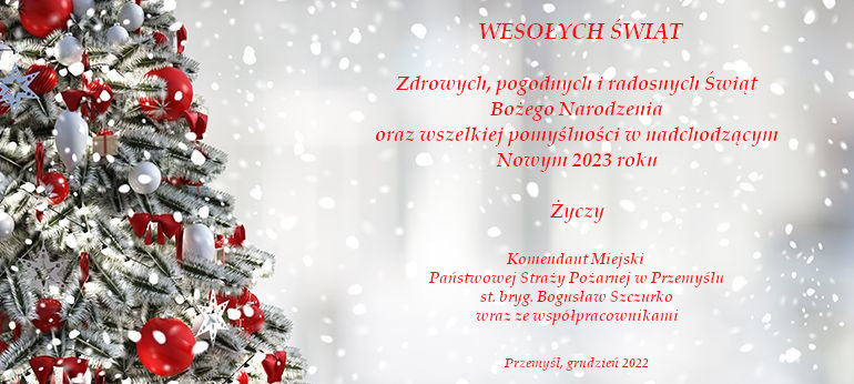 Życzenia świąteczno-noworoczne