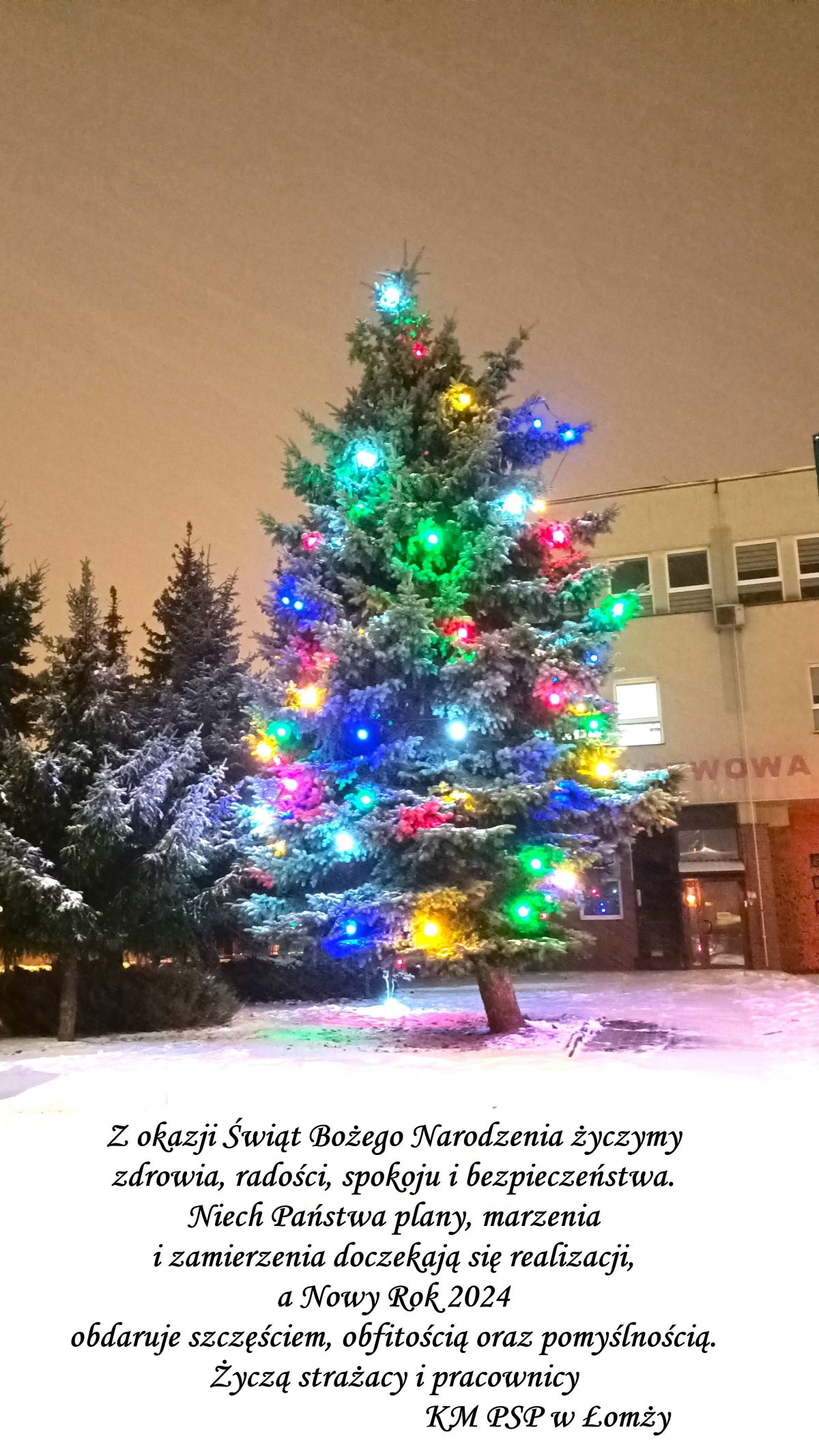 Życzenia bożonarodzeniowe i noworoczne