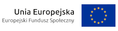 Logotyp Europejski Fundusz Społeczny (EFS)