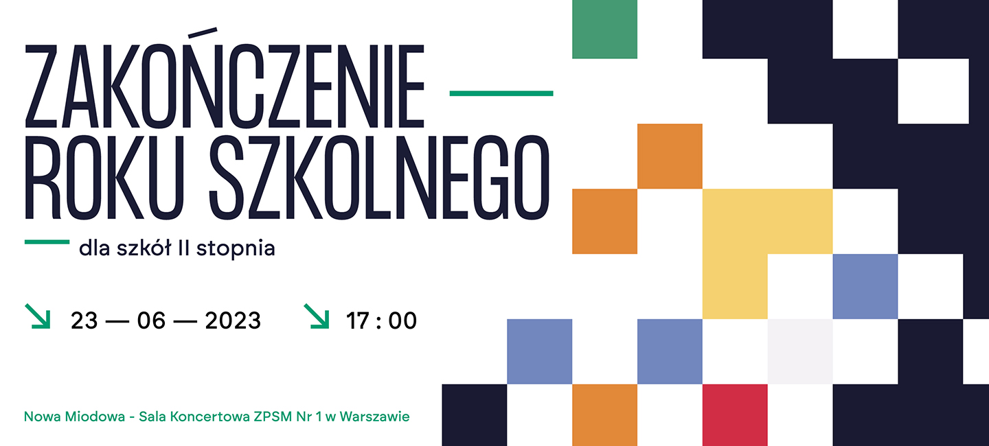 Zakończenie roku grafika