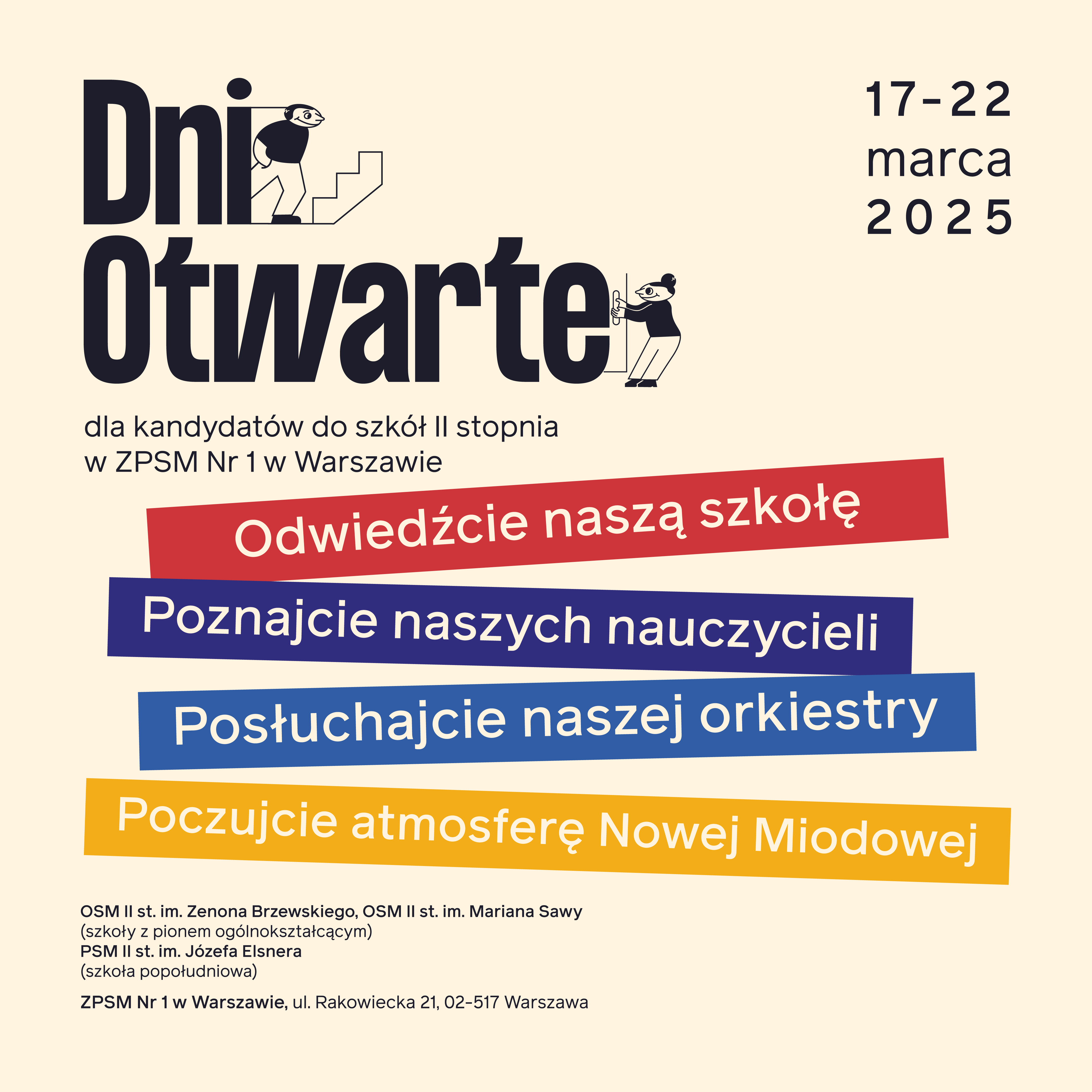 Plakat Dni Otwarte 2025