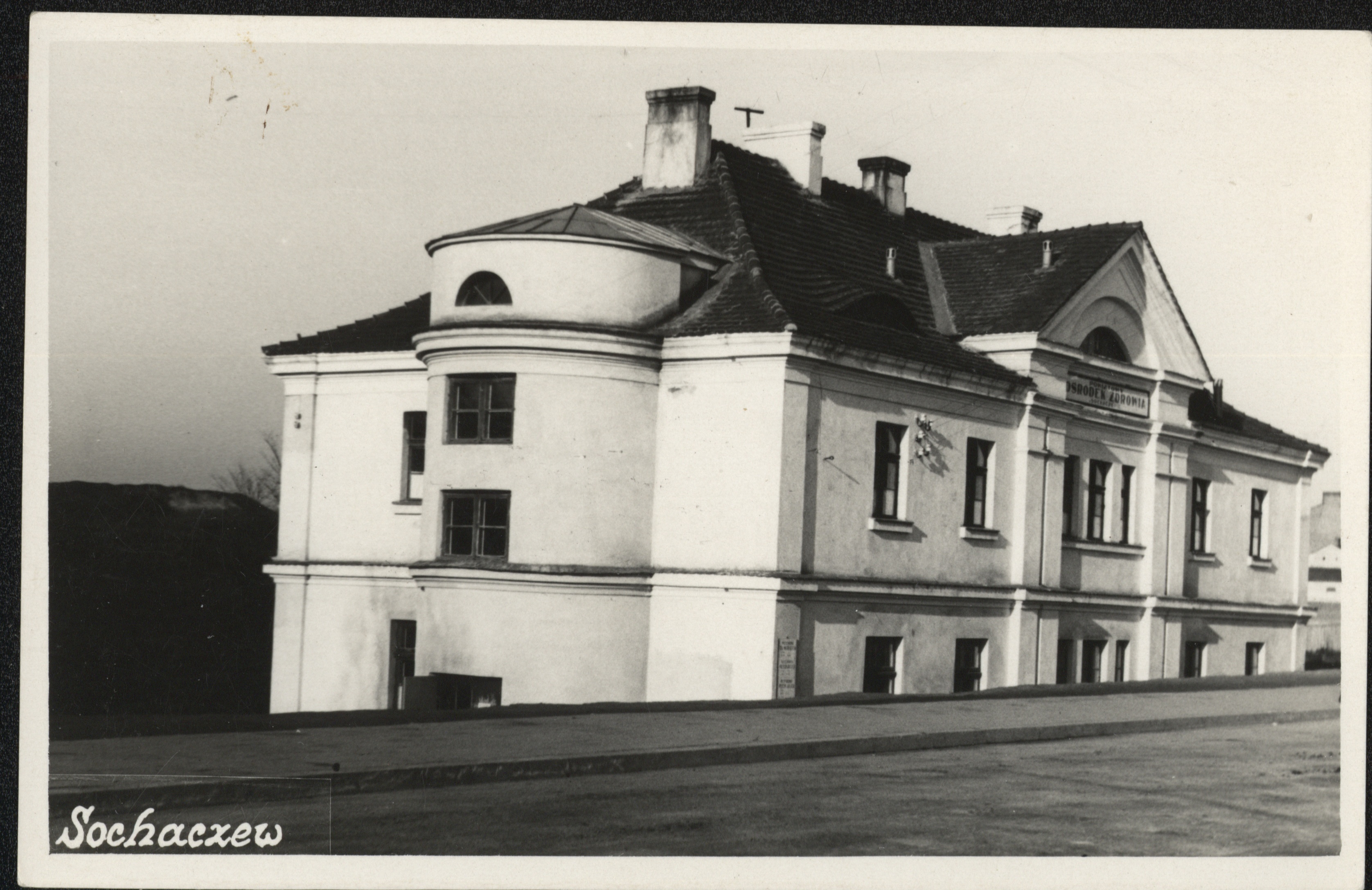 Obecna siedziba PSSE w Sochaczewie - dawny Ośrodek Zdrowia 