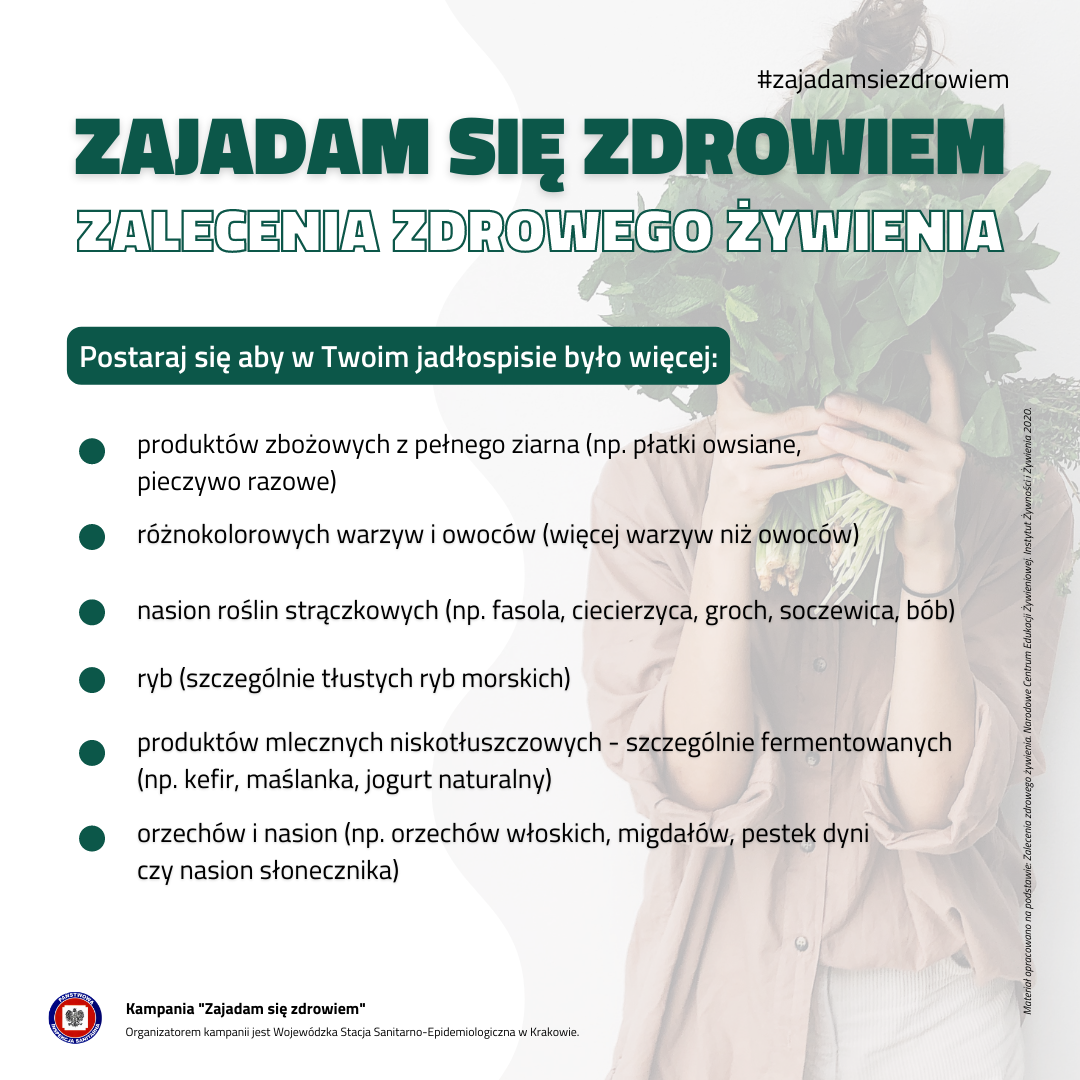 zalecenia zdrowego żywienia