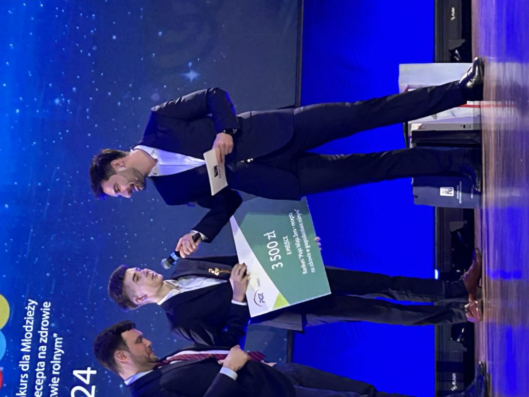 II miejsce ucznia ZSCKR w Zduńskiej Dąbrowie w Finale Konkursu Filmowego „Moja Wizja Zero”