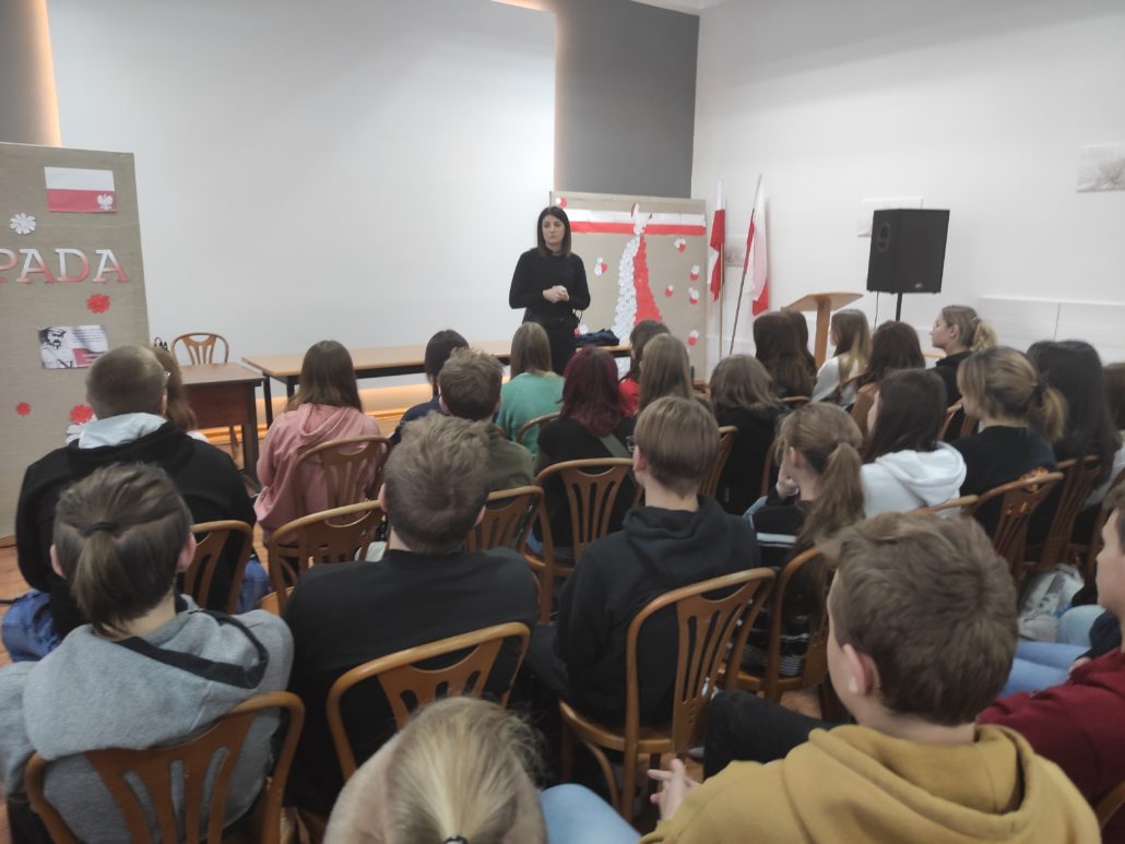 Spotkanie z funkcjonariuszami Komendy Powiatowej Policji w Łowiczu