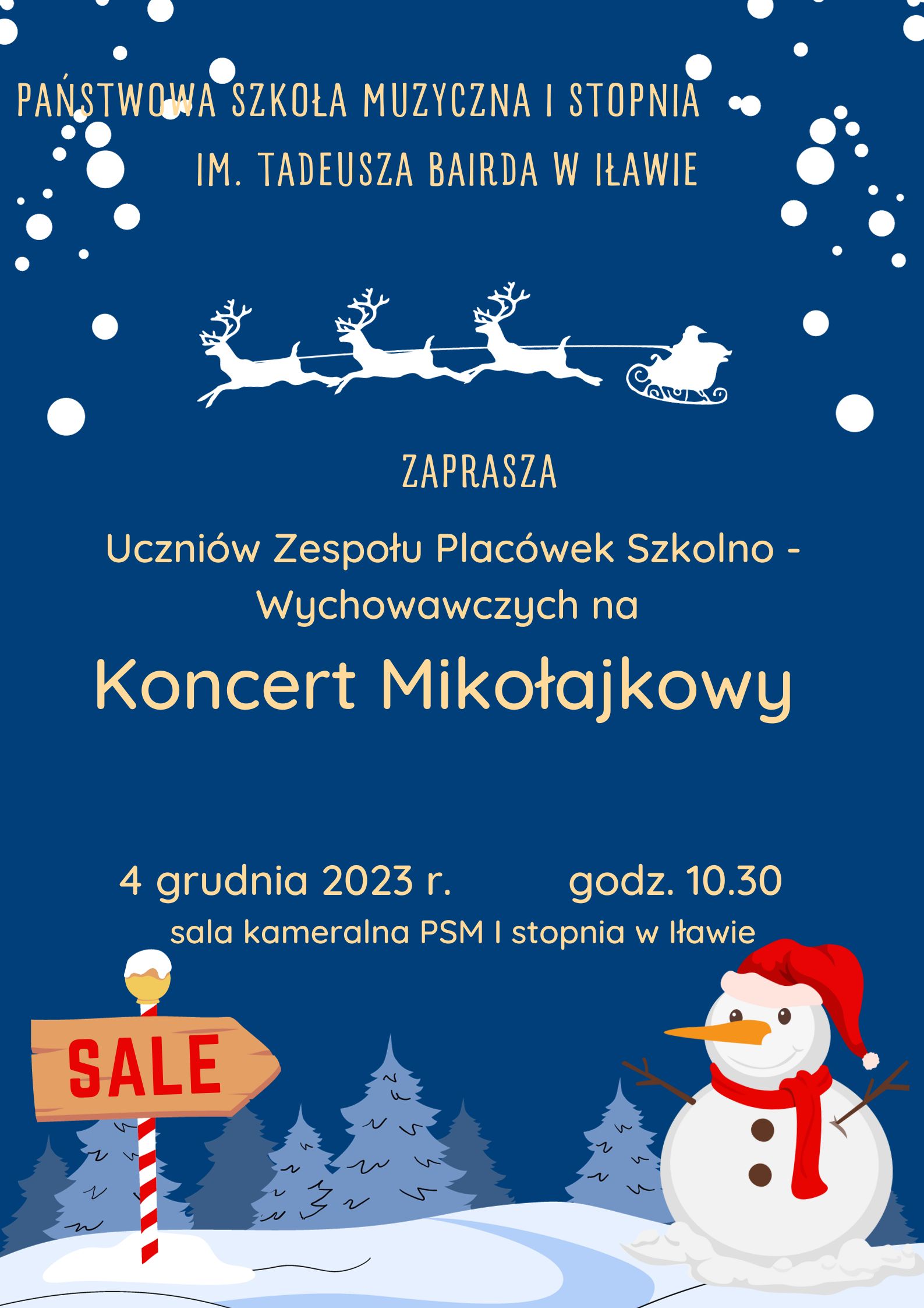 Koncert Mikołajkowy dla ZPSW