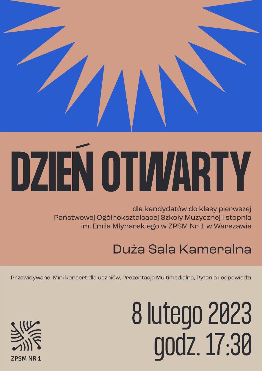 Plakat Dzień Otwarty