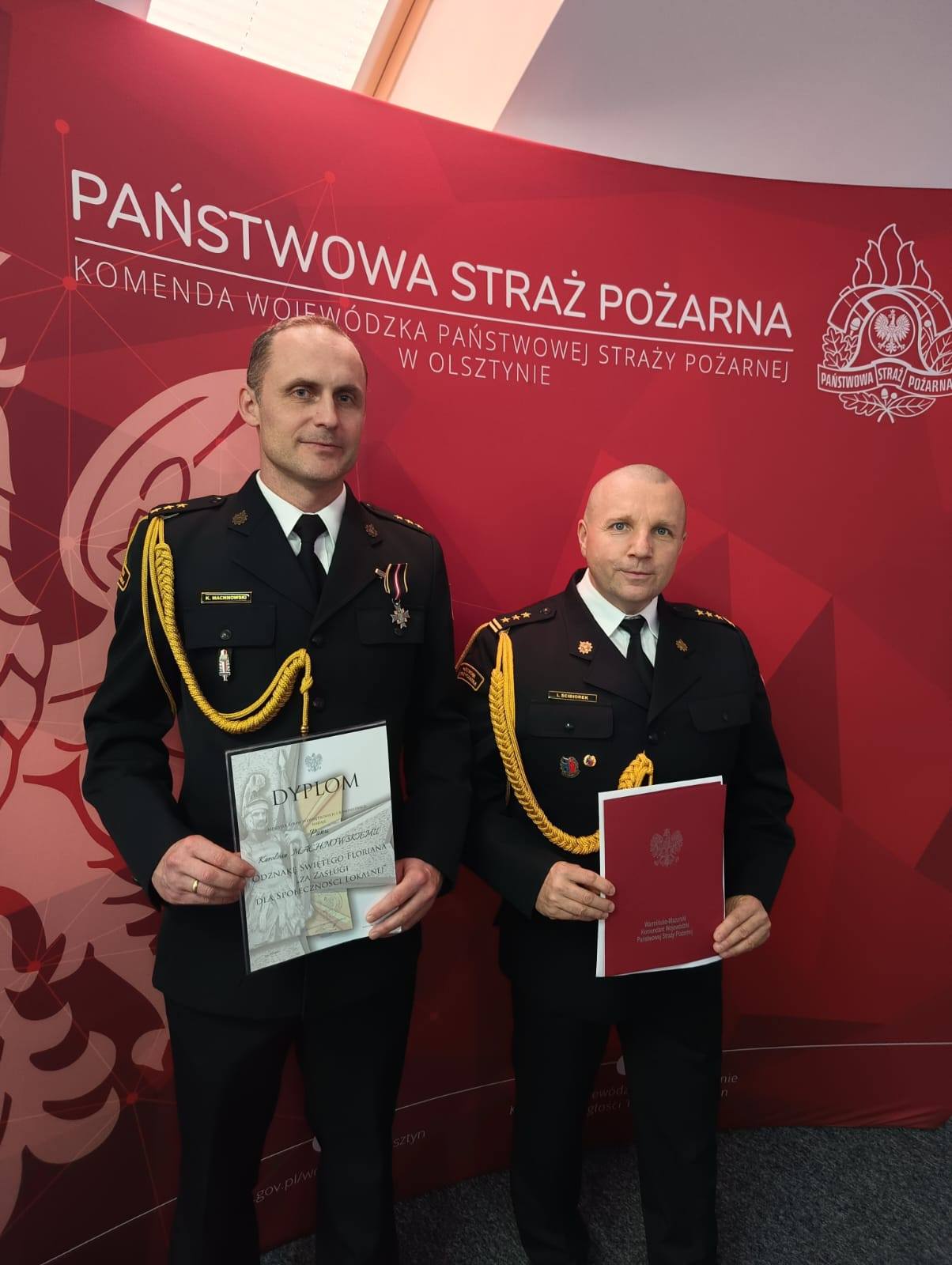 Obchody Narodowego Święta Niepodległości w KW PSP w Olsztynie