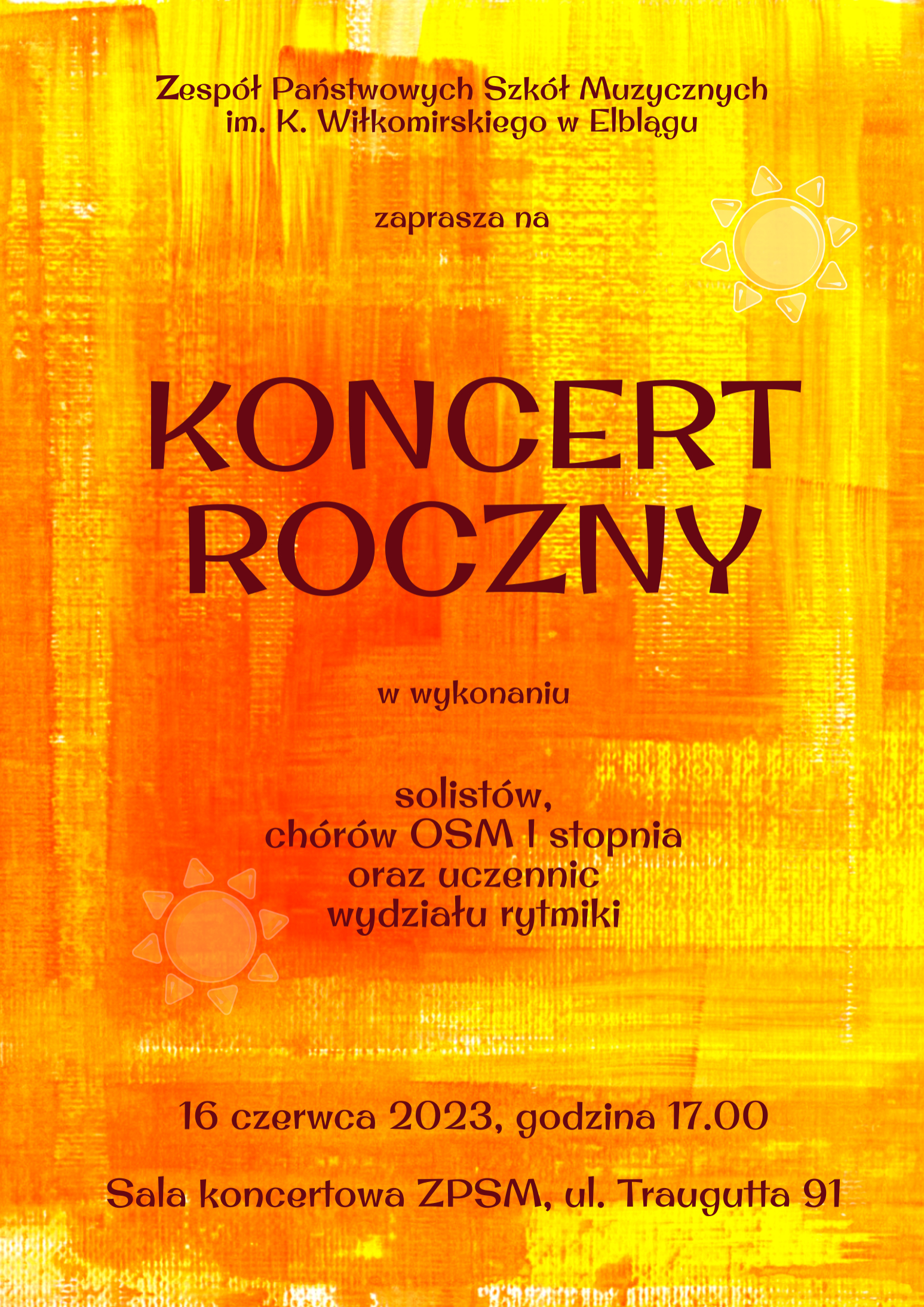 koncert roczny