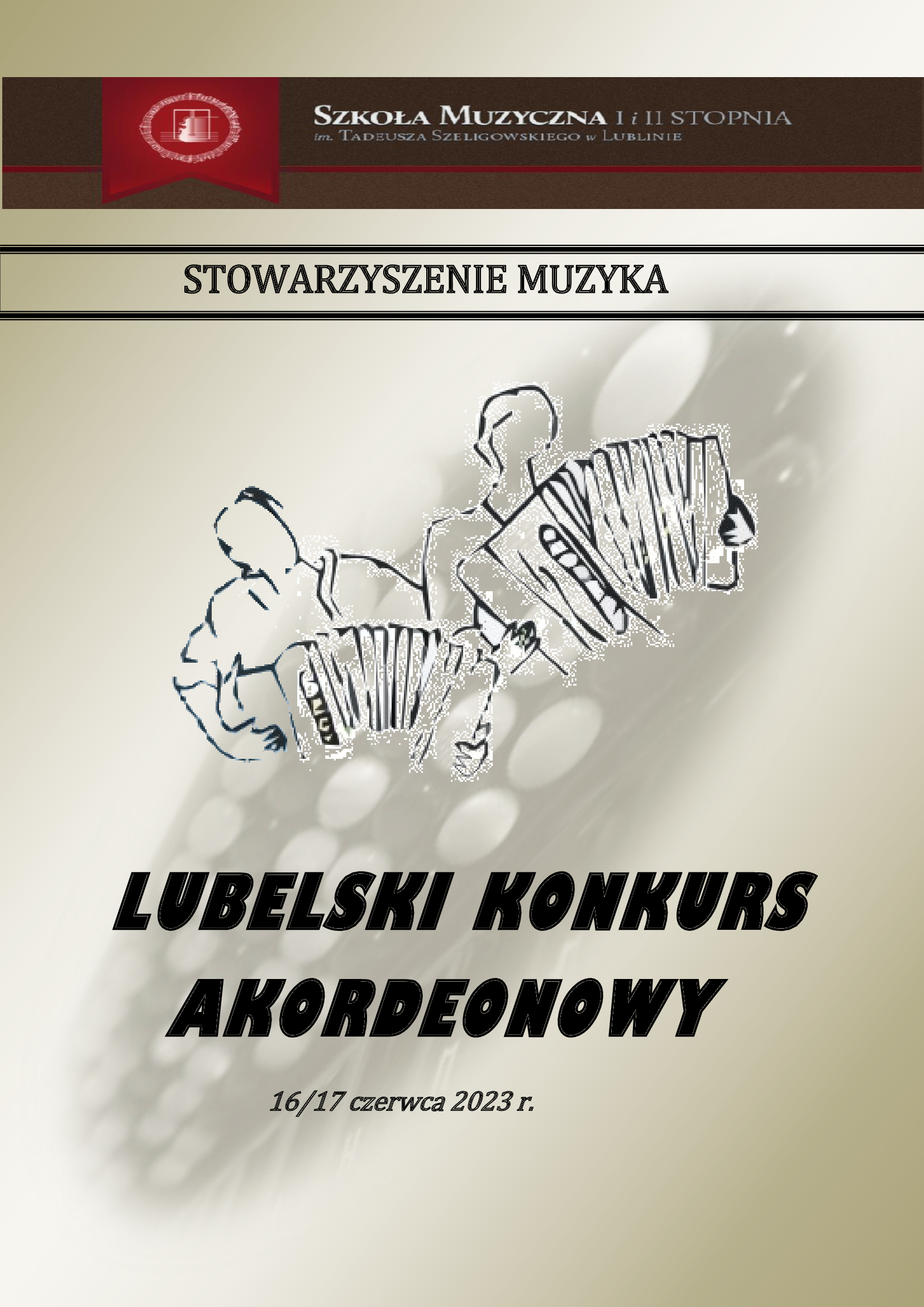 Plakat - Lubelski Konkurs Akordeonowy