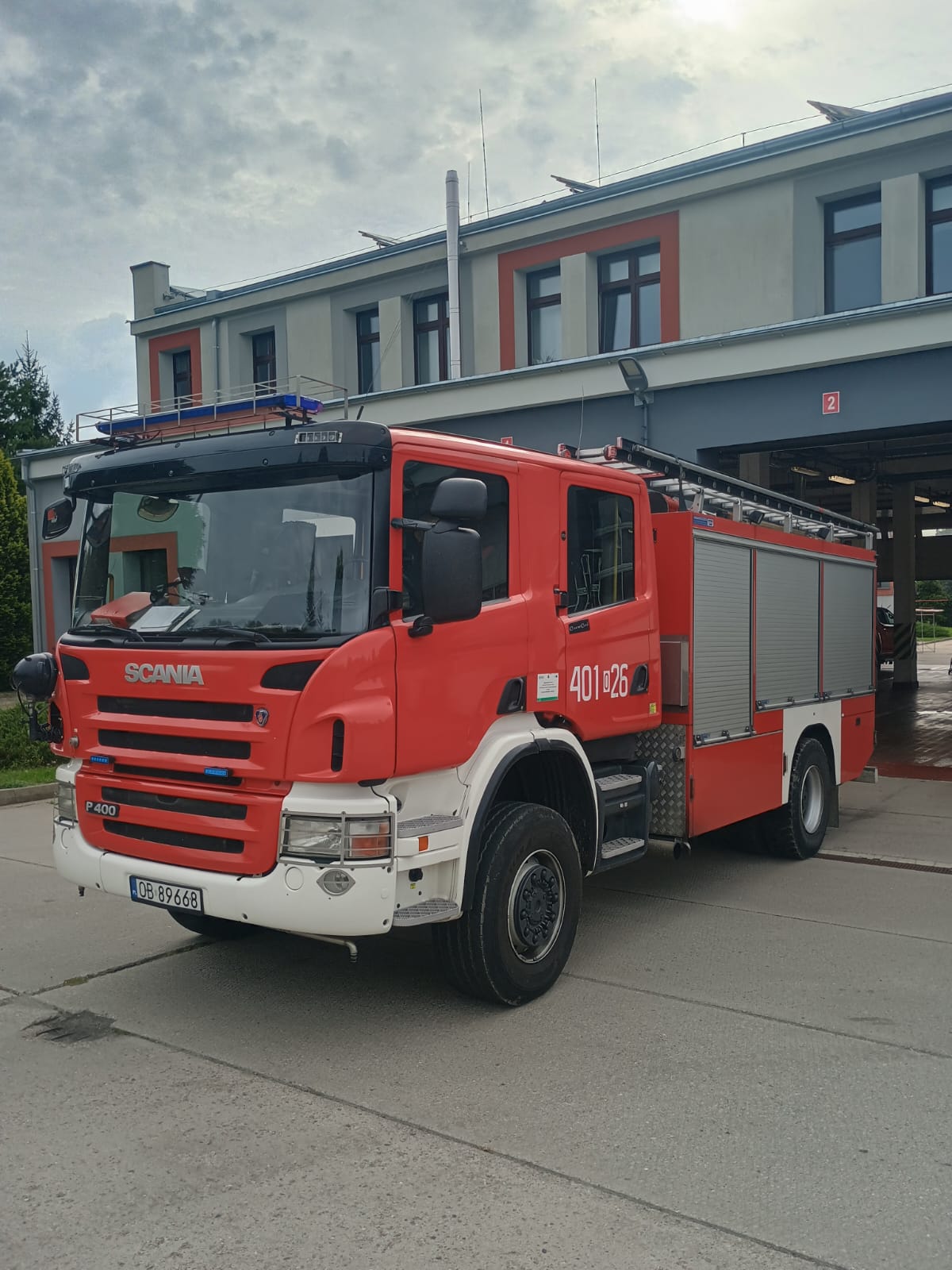 Samochód ciężki gaśniczy