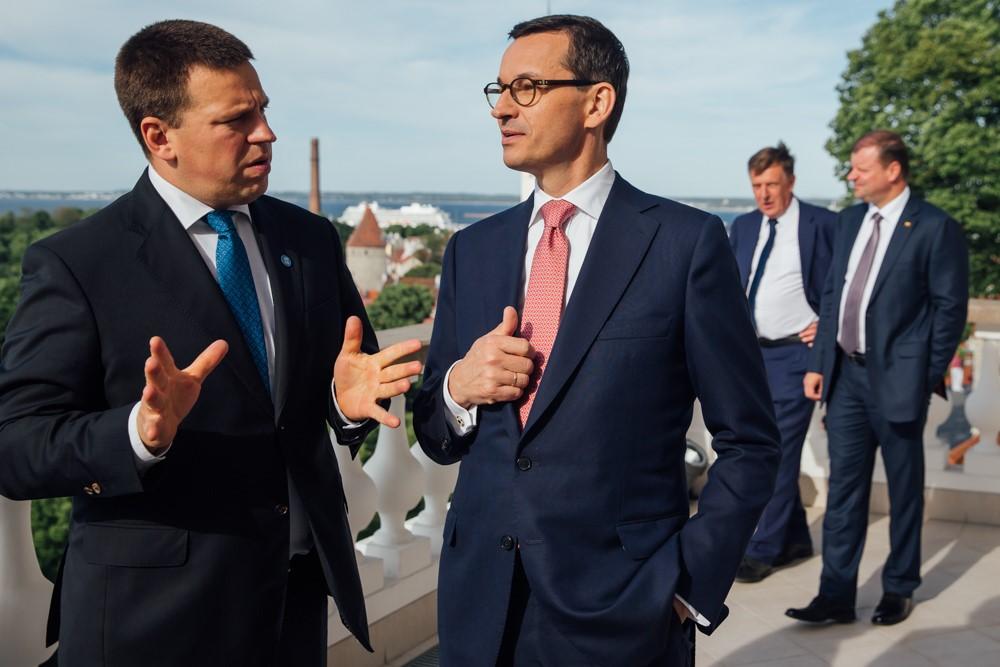 Premier Jüri Ratas i premier Mateusz Morawiecki.
