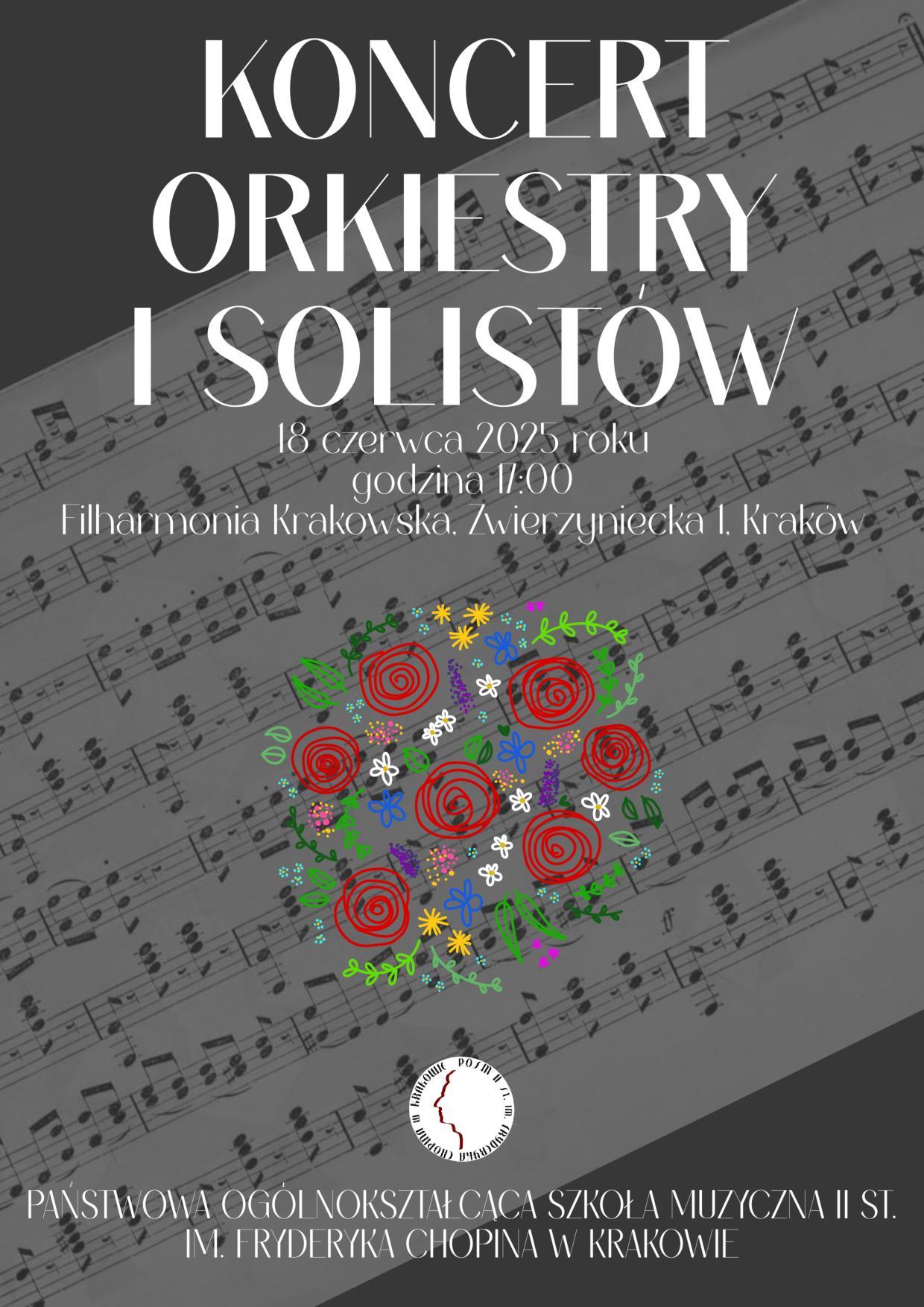 Konncert orkiestry i solistów