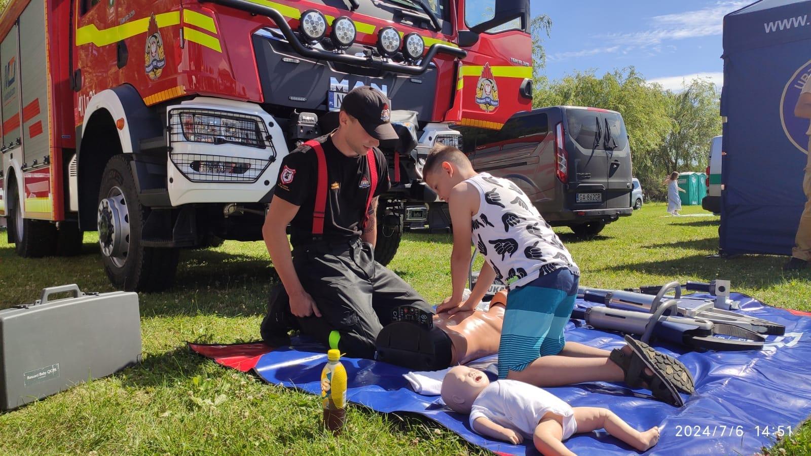 Piknik służb mundurowych podczas XXI Dni Fromborka