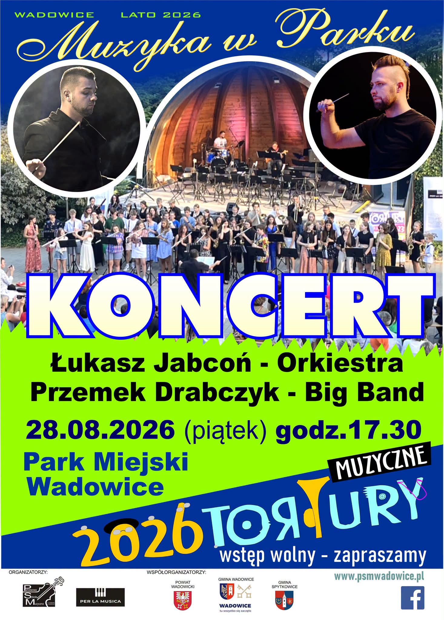 9. Letnie Tortury Muzyczne - Orkiestra & Big Band - 28.08.2026