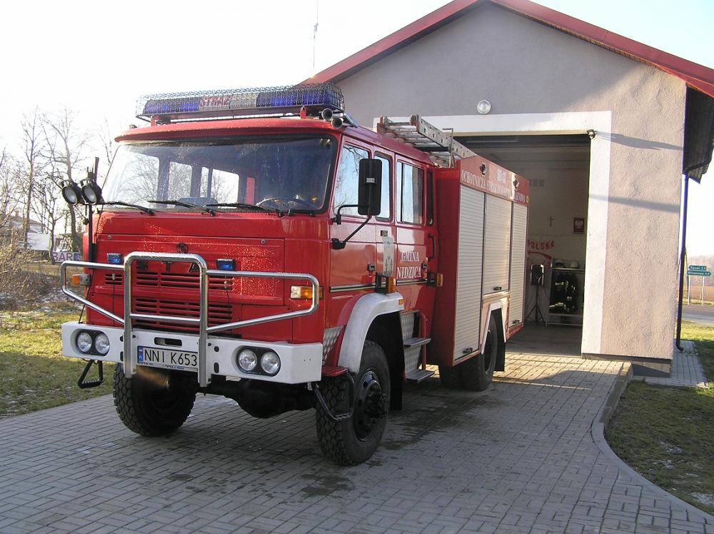 Samochód OSP Frąknowo