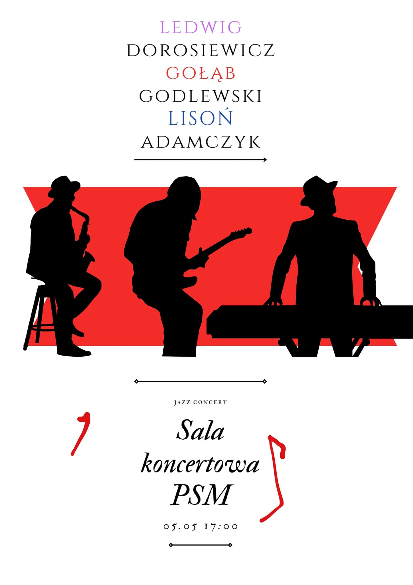 plakat koncertu jazzowego