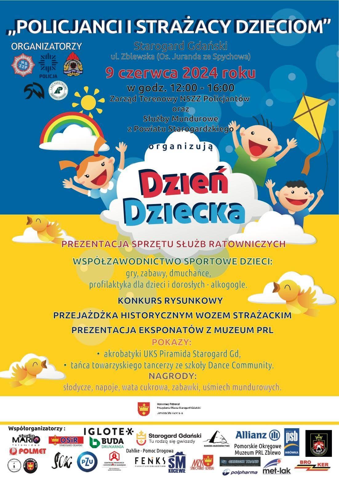 Dzień Dziecka ze służbami mundurowymi