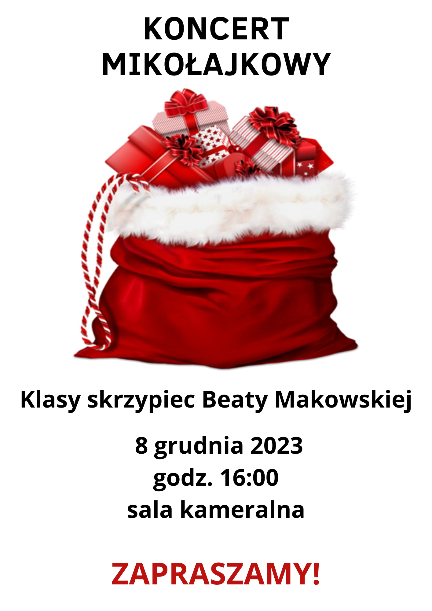 Koncert mikołajkowy