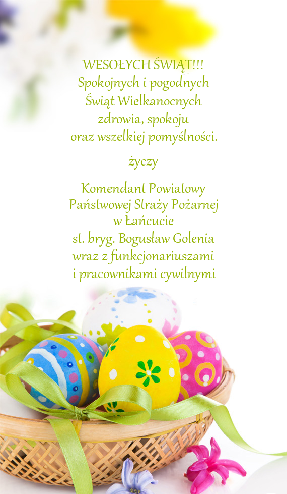 Życzenia Komendanta Powiatowego