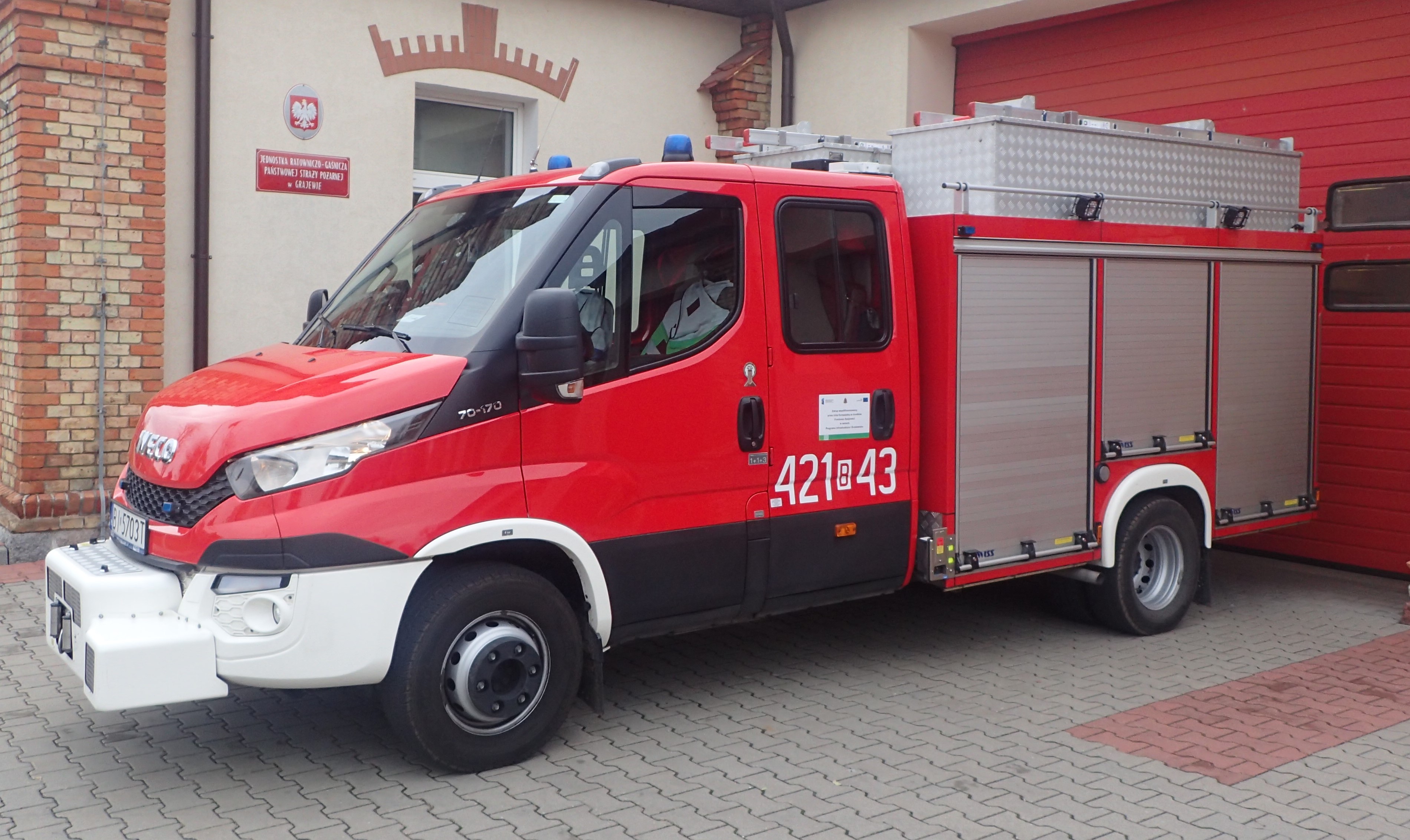 Samochód lekki ratownictwa technicznego Iveco – SLRt