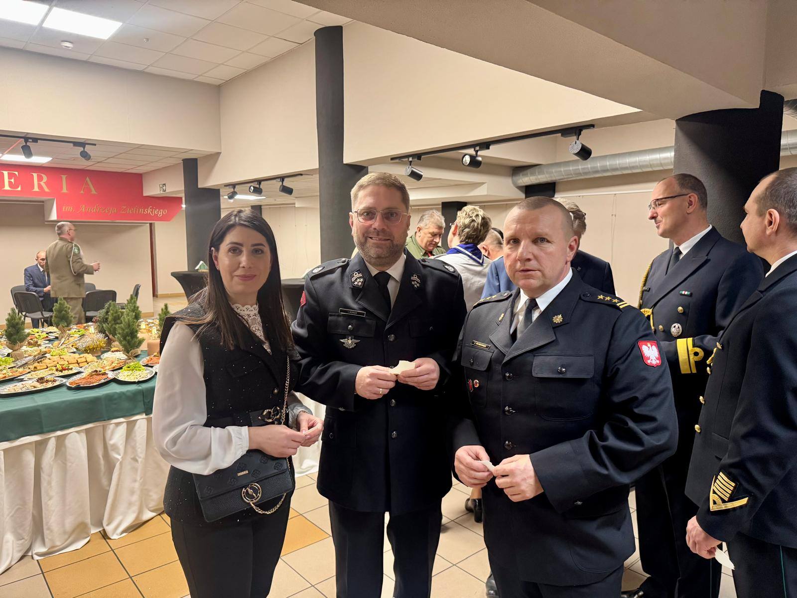 STRAŻACKA WIGILIA. Świąteczne spotkanie służb mundurowych w Braniewie.