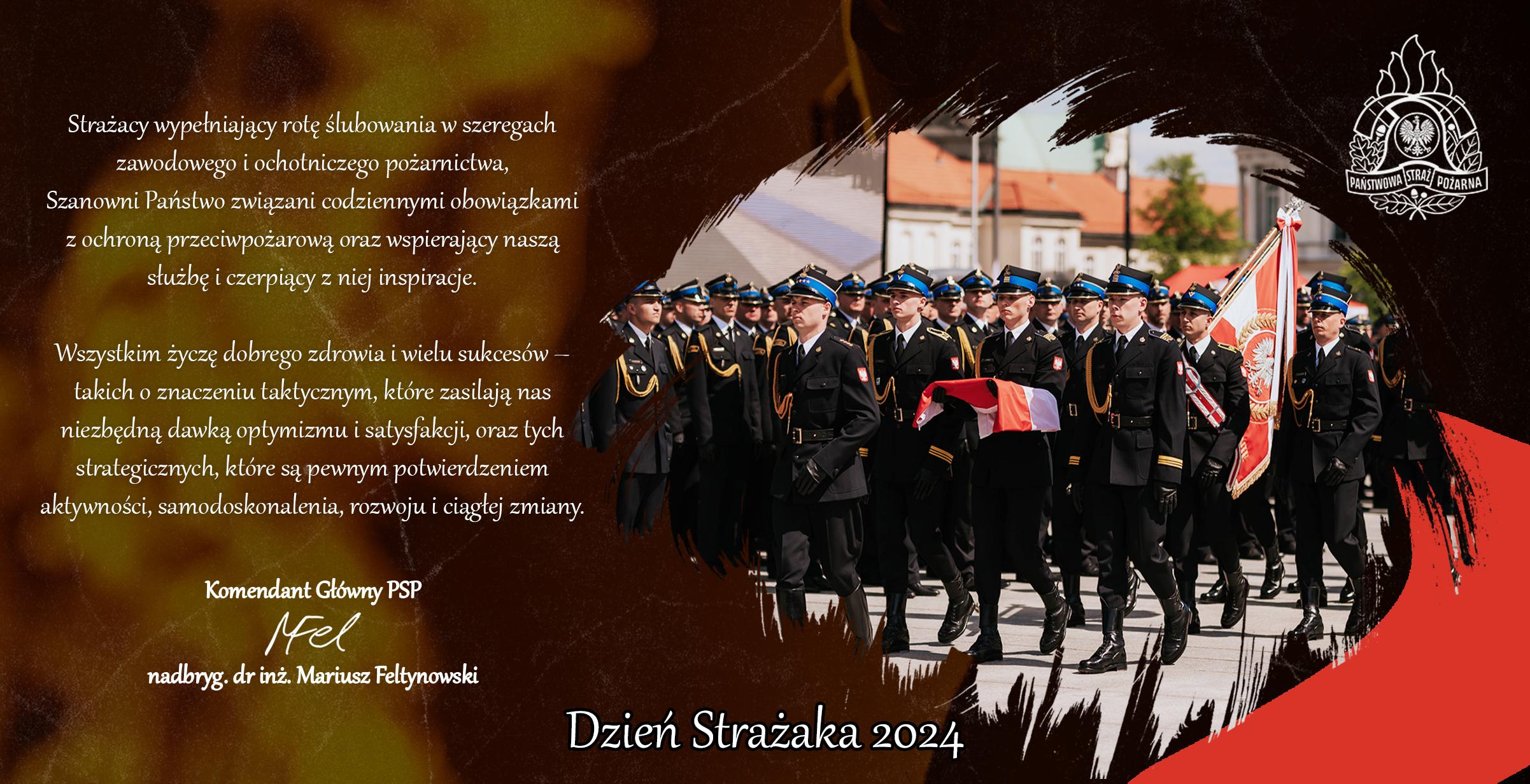 Życzenia Komendanta Głównego PSP 