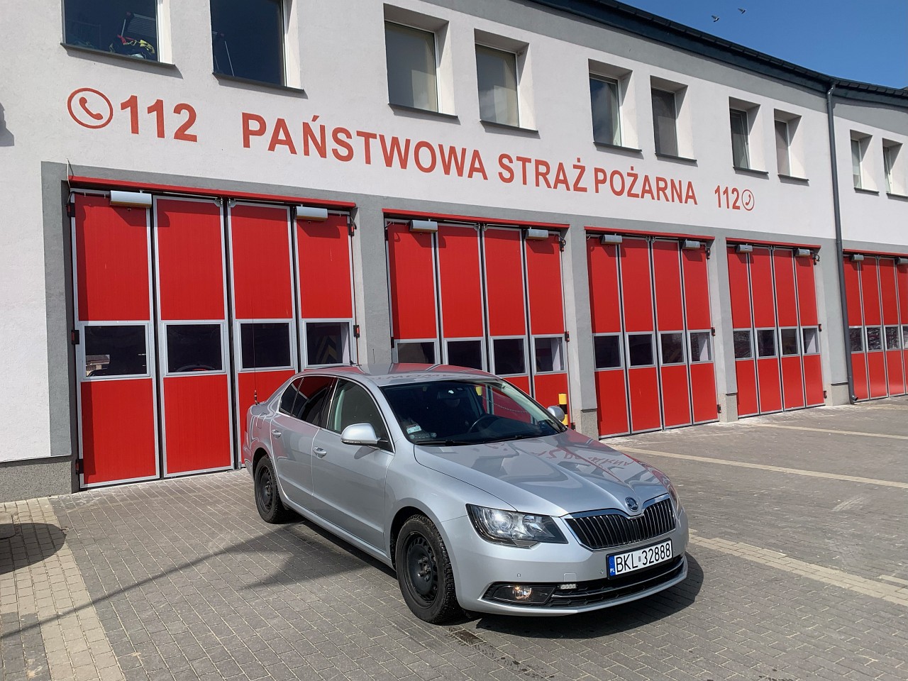 Samochód operacyjny Skoda SuperB – SLOp na wyposażeniu JRG Kolno