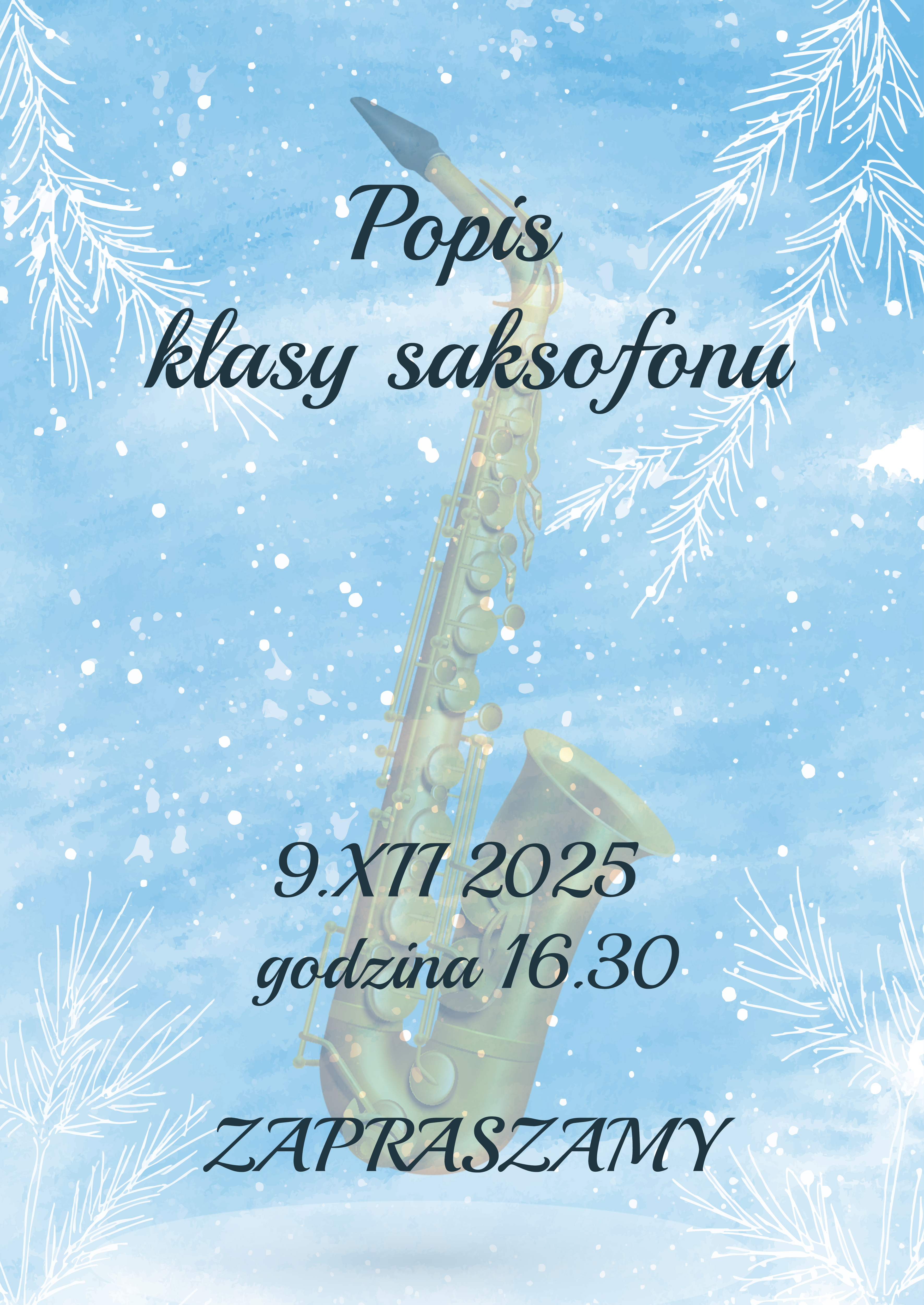 popis klasy saksofonu
