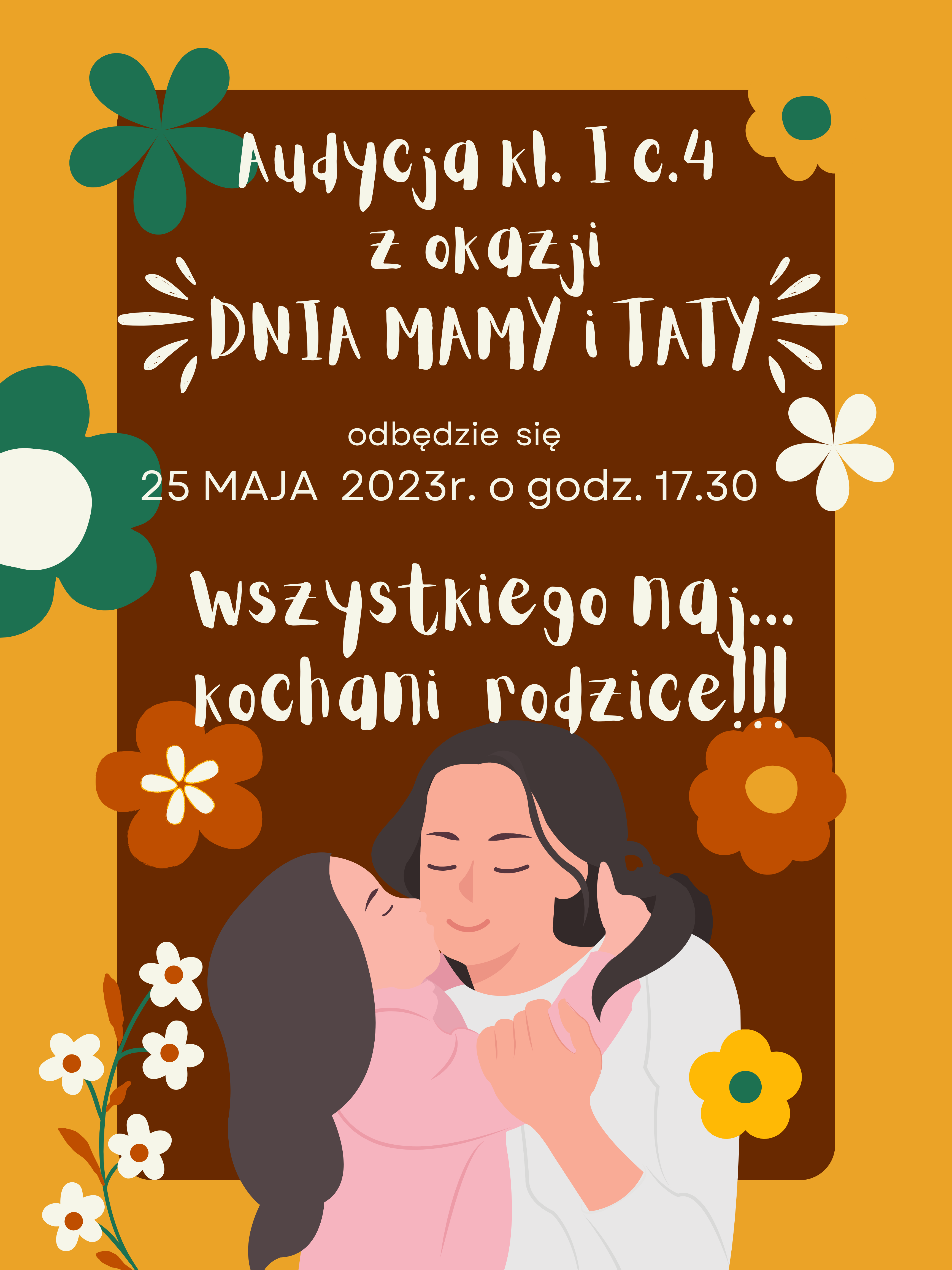Audycja z okazji Dnia Mamy i Taty kl. I c.4