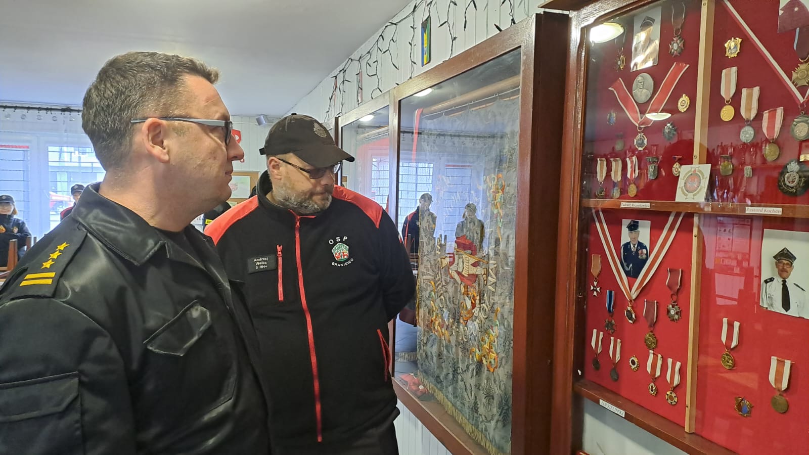 Wizytacja jednostek OSP powiatu braniewskiego