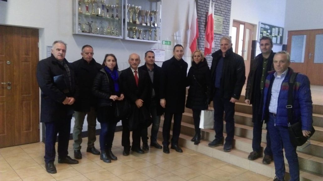 PRZEDSTAWICIELE MINISTERSTWA ROLNICTWA REPUBLIKI KOSOWA W NASZEJ SZKOLE