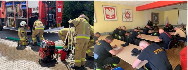 MATERIAŁ PODSUMOWUJĄCY DZIAŁANIA KOMENDY POWIATOWEJ PSP W MŁAWIE W 2022 R. 