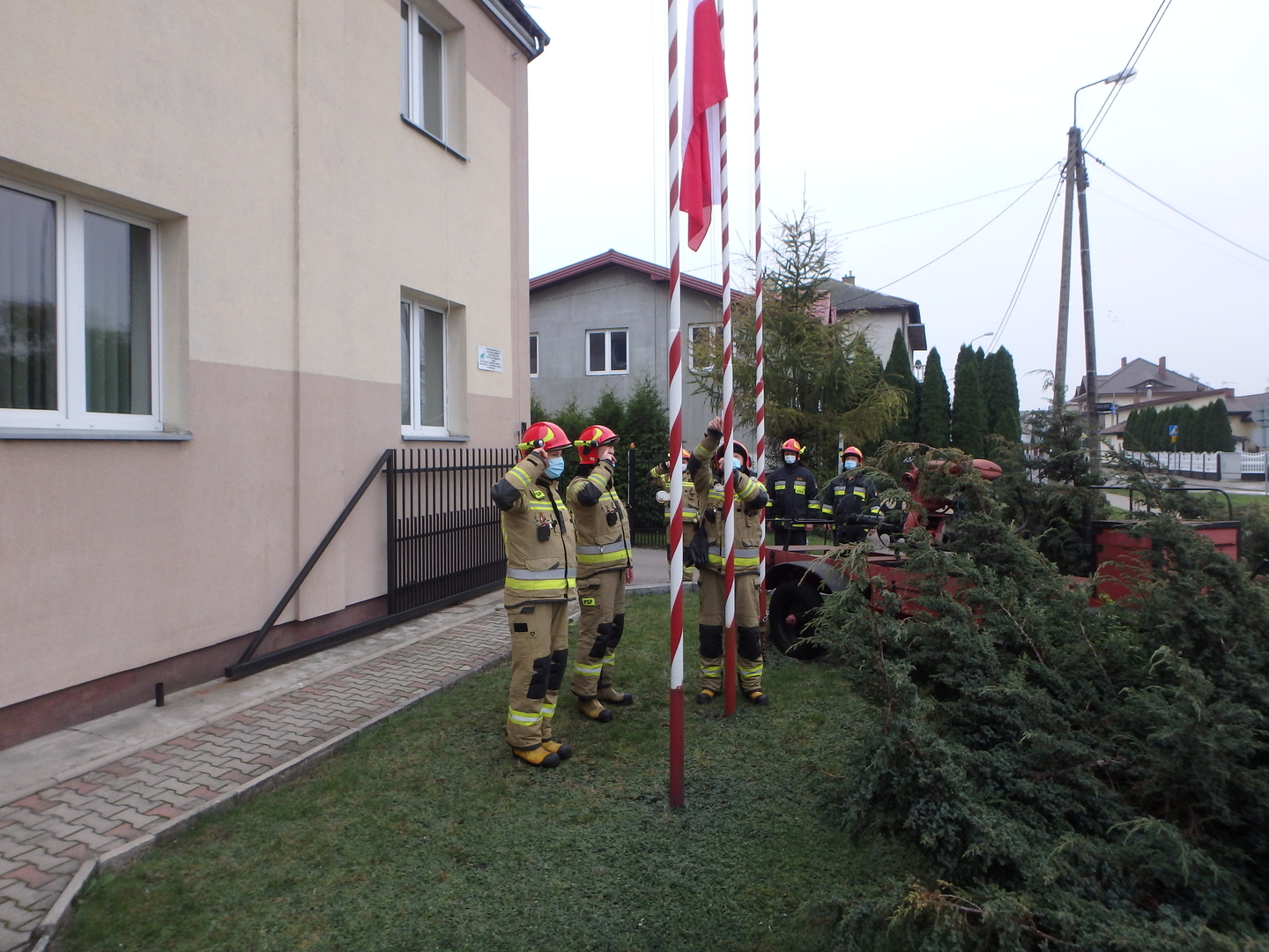 Uroczysta zmiana służby