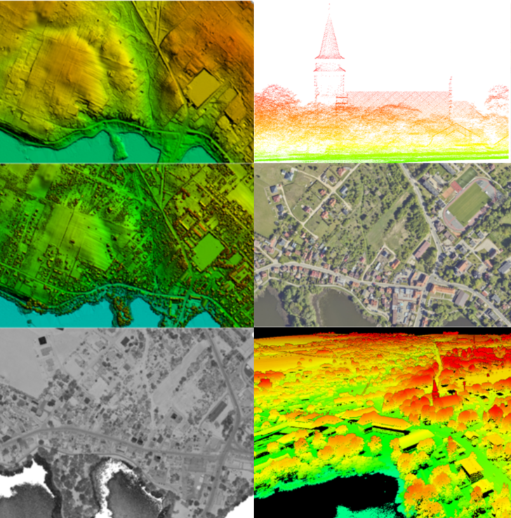 Ilustracja przedstawia dane fotogrametryczne