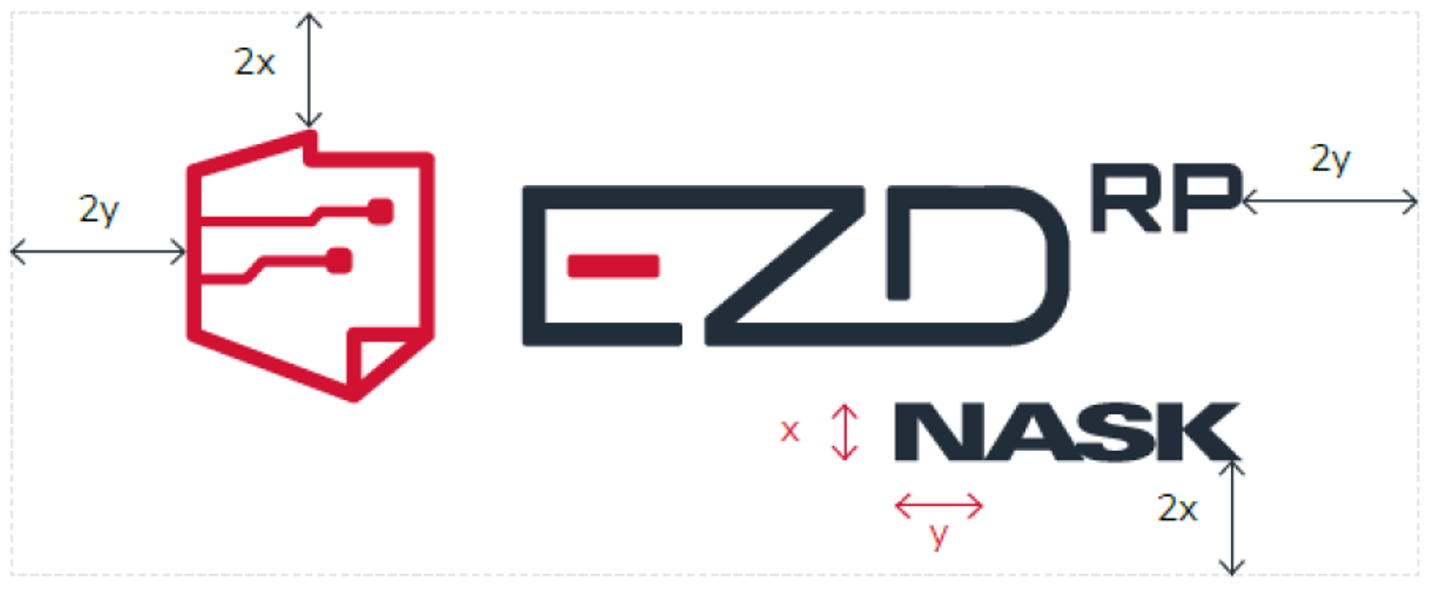 Przykłady użycia logotypu EZD RP.