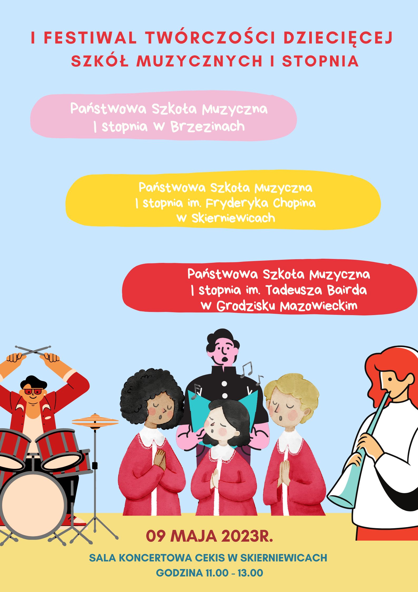 Plakat koncertu 9 maja 2023