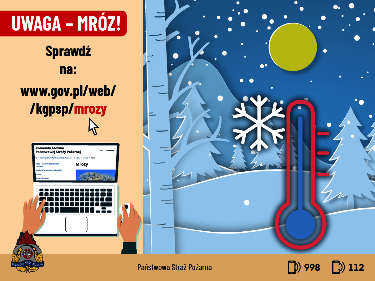 Uwaga na mróz