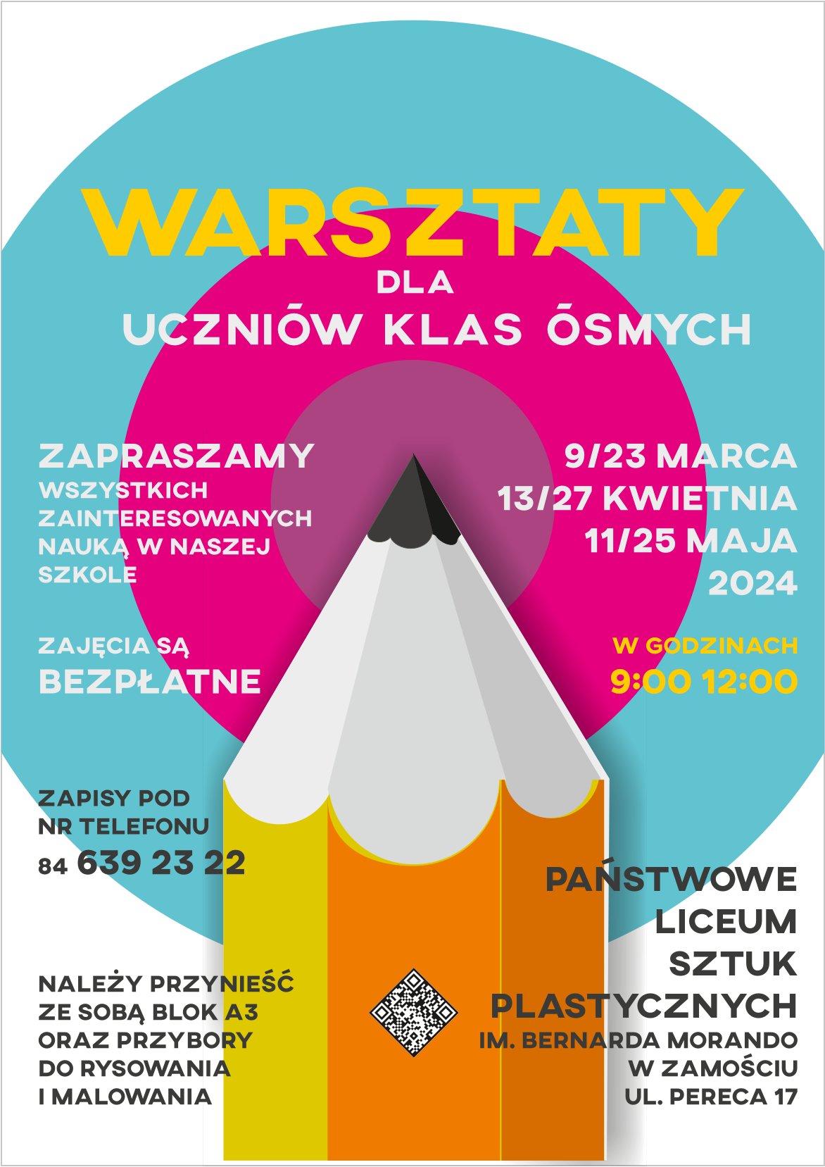 Warsztaty dla uczniów klas ósmych