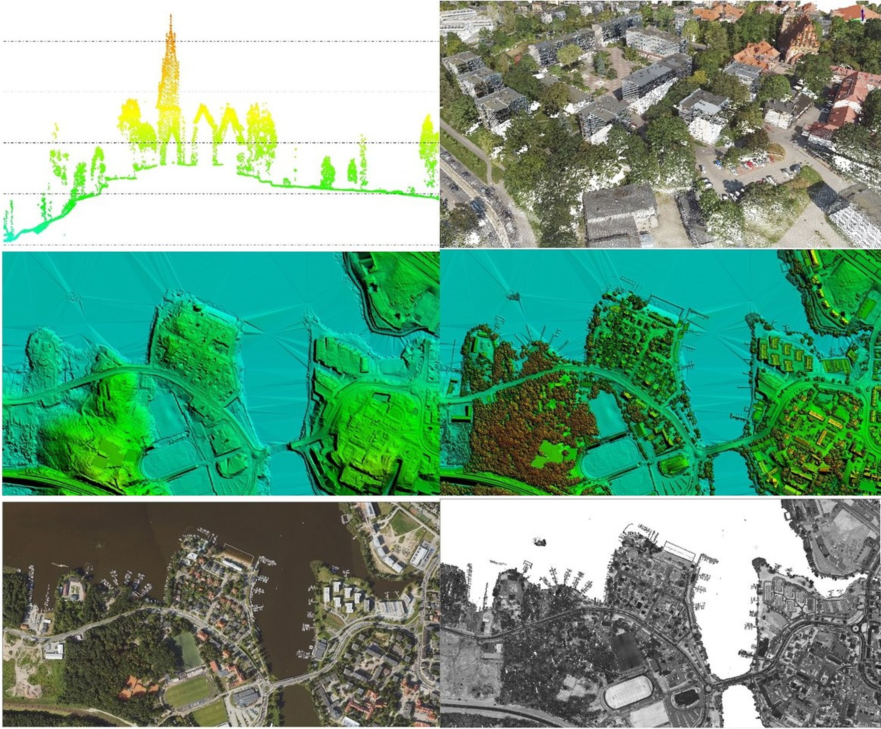 Ilustracja przedstawia dane fotogrametryczne