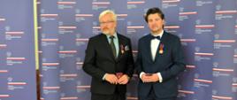 Roman Baron i Roman Madecki odznaczeni Złotym Krzyżem Zasługi