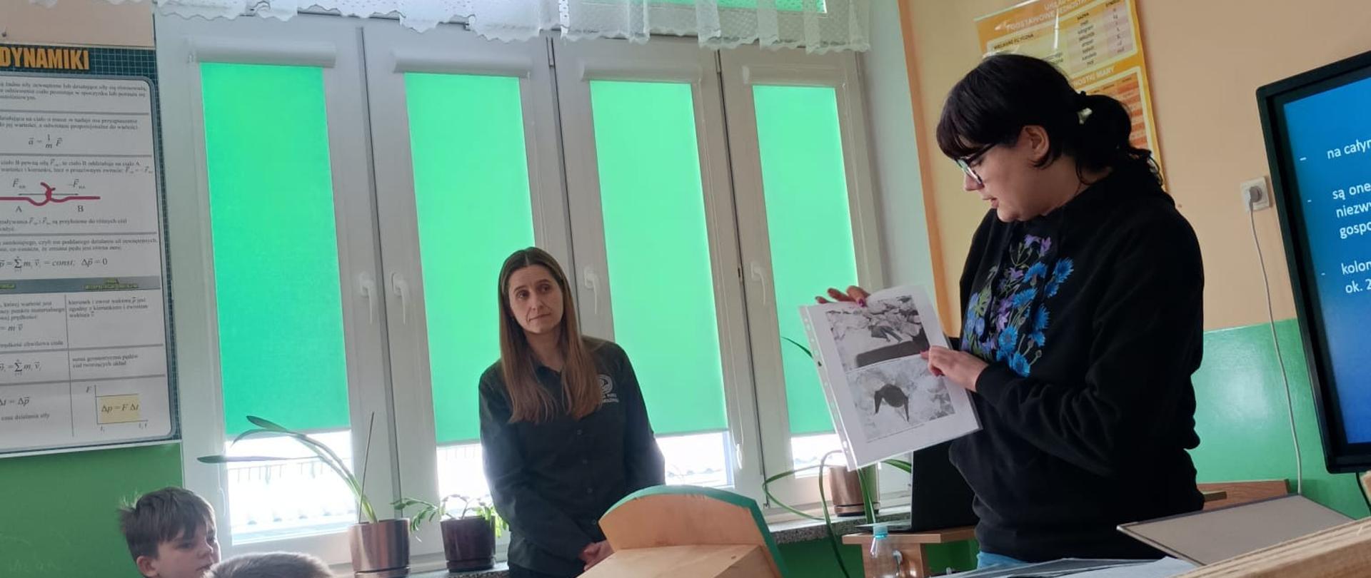 Zajęcia edukacyjne prowadzone przez pracowników RDOŚ w Lublinie