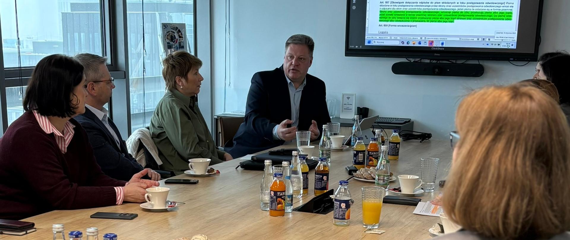 O zmianach w postępowaniu odwoławczym opowiadał Marcin Kalmus, Dyrektor Biura Odwołań UZP