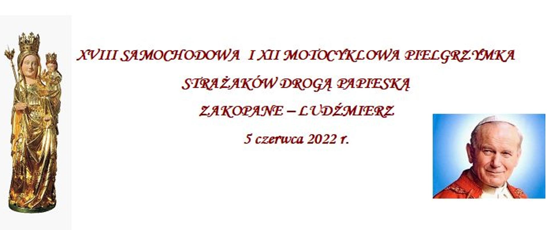 Strona tytułowa zaproszenia